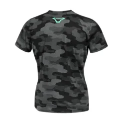 T-Shirt Macna Dazzle Logo 2.0 Donna Nero Verde