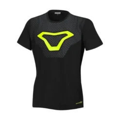 T-Shirt Macna Logo Donna Nero Giallo