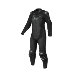 Tuta Divisibile Donna In Pelle Macna Blitz 2pc Nero