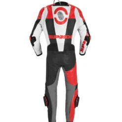 Tuta Intera In Pelle Spidi Dp-Progressive Perforated Pro Rosso