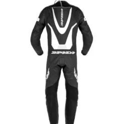 Tuta Intera In Pelle Spidi Laser Pro Perforated Nero Bianco