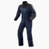 Tuta Intera In Tessuto Goretex Revit Paramount Gtx Blu Scuro Allungato