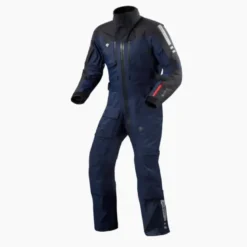 Tuta Intera In Tessuto Goretex Revit Paramount Gtx Blu Scuro Allungato