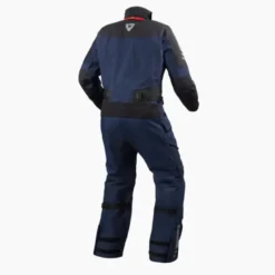 Tuta Intera In Tessuto Goretex Revit Paramount Gtx Blu Scuro Allungato
