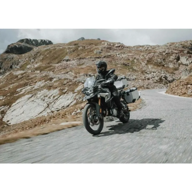 Valigia Laterale Destra Sw-Motech TRAX ADV L 45 Litri Alluminio Nero