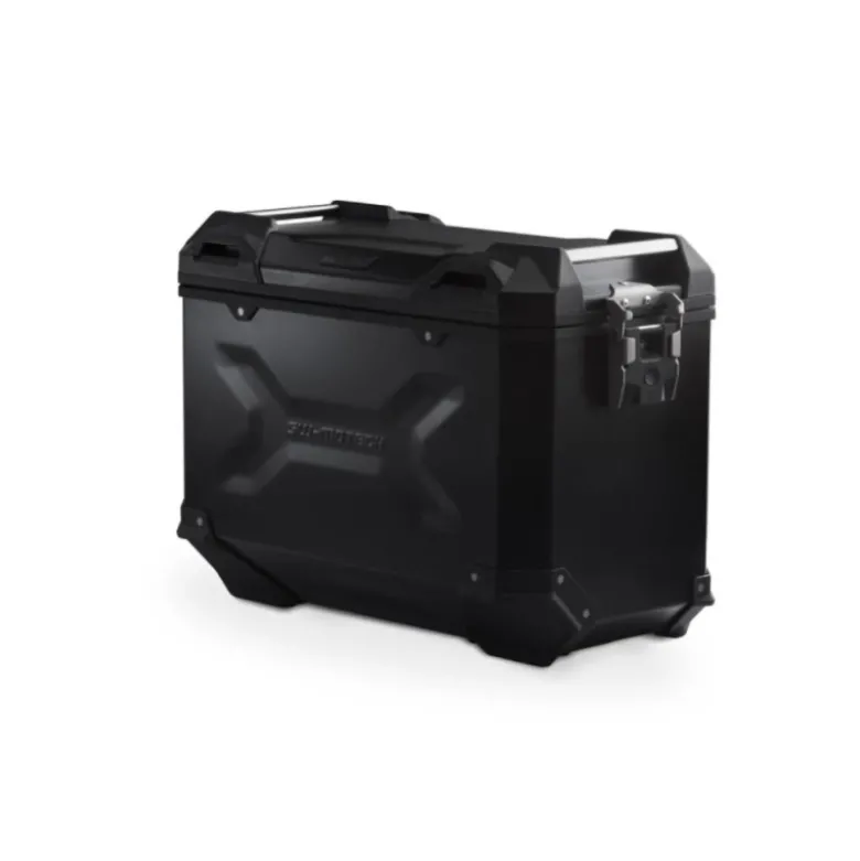 Valigia Laterale Destra Sw-Motech TRAX ADV L 45 Litri Alluminio Nero