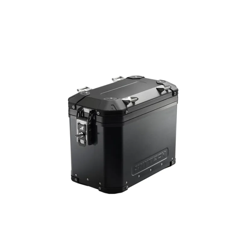 Valigia Laterale MyTech Model-x 39 Litri Nero Angolari Neri