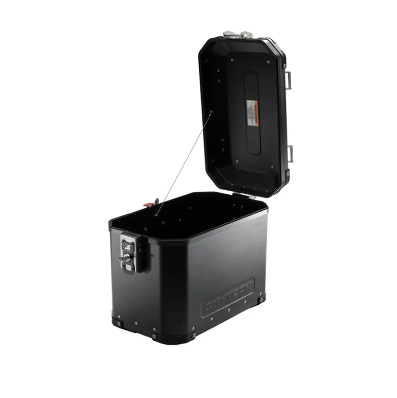 Valigia Laterale MyTech Model-x 39 Litri Nero Angolari Neri