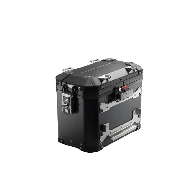 Valigia Laterale MyTech Model-x 39 Litri Nero Angolari Neri