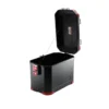 Valigia Laterale MyTech Model-x 39 Litri Nero Angolari Rossi