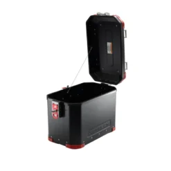 Valigia Laterale MyTech Model-x 39 Litri Nero Angolari Rossi
