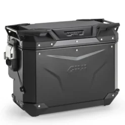 Valigia Laterale Scantonata Destra Givi Trekker Outback Evo Smart 40 Litri Monokey Cam-Side Alluminio Nero