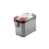Valigia Laterale Scaricata MyTech Model-x 41 Litri Grigio Angolari Rossi