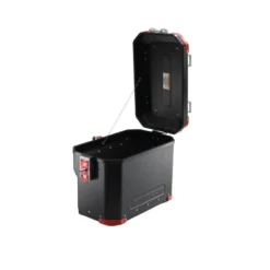 Valigia Laterale Scaricata MyTech Model-x 32 Litri Nero Angolari Rossi