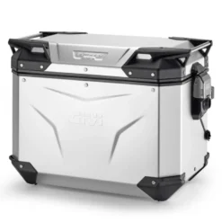 Valigia Laterale Sinistra Givi Trekker Outback Evo Smart 48 Litri Monokey Cam-Side Alluminio Anodizzato