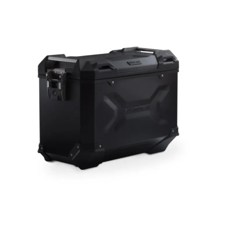 Valigia Laterale Sinistra Sw-Motech TRAX ADV L 45 Litri Alluminio Nero