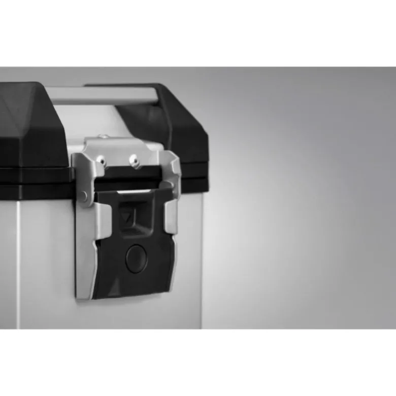 Valigia Laterale Sinistra Sw-Motech TRAX ADV L 45 Litri Alluminio Nero