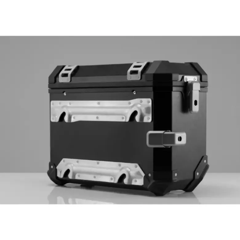 Valigia Laterale Sinistra Sw-Motech TRAX ION M 37 Litri Alluminio Nero