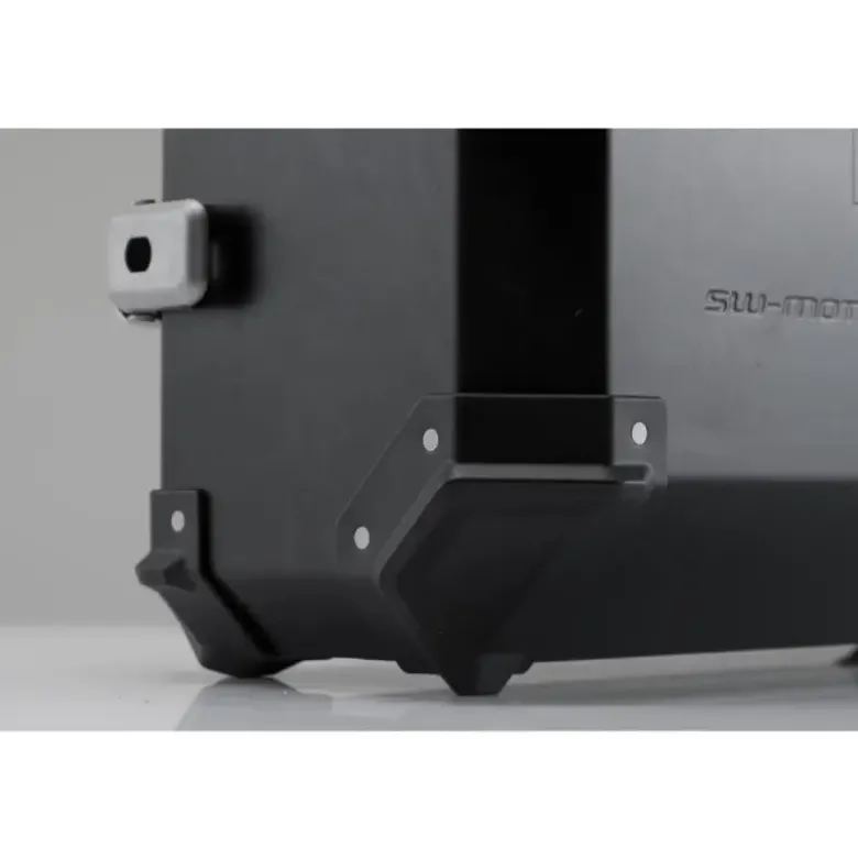 Valigia Laterale Sinistra Sw-Motech TRAX ION M 37 Litri Alluminio Nero