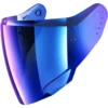 Visiera Iridium Blue Shark VZ670 Per Caschi Skwal i3 Jet / Skwal Jet