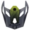 Visiera Spoiler Estensibile Ls2 Per Casco X-force MX703 Grigio Giallo