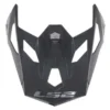 Visiera Spoiler Estensibile Ls2 Per Casco X-force MX703 Nero Lucido