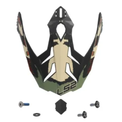 Visiera Spoiler Ls2 Explorer MX701 Matt Military Green