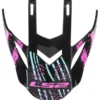 Visiera Spoiler Ls2 Fast Evo MX437 Black Fluo Pink