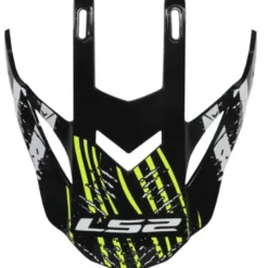 Visiera Spoiler Ls2 Fast Evo MX437 Black White