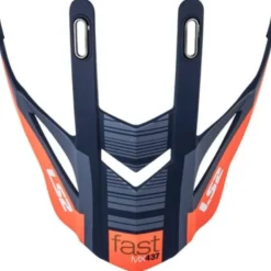 Visiera Spoiler Ls2 Fast Evo MX437 Fluo Orange Blue