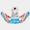 Visiera Spoiler Ls2 Per Casco Drifter OF606 Bianco Blu
