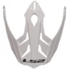 Visiera Spoiler Ls2 Per Casco Explorer MX701 Bianco Glitter