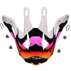 Visiera Spoiler Ls2 Per Casco Fast II MX708 Bianco
