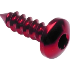 Vite Autofilettante 002 D 4,9x13 Ergal Rosso PAC24913ROS Lightech