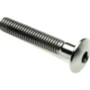 Vite Bombata Tit. G.5 Cl 002 M6 L. 60 Testa D14 Titanio 6al4v Gr.5 T002M6060 Lightech
