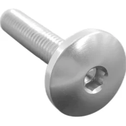 Vite Testa Bombata Erg. Cl 003 M5 L. 10 Testa D14 Ergal (7075 T6) Silver 003M5010SIL Lightech